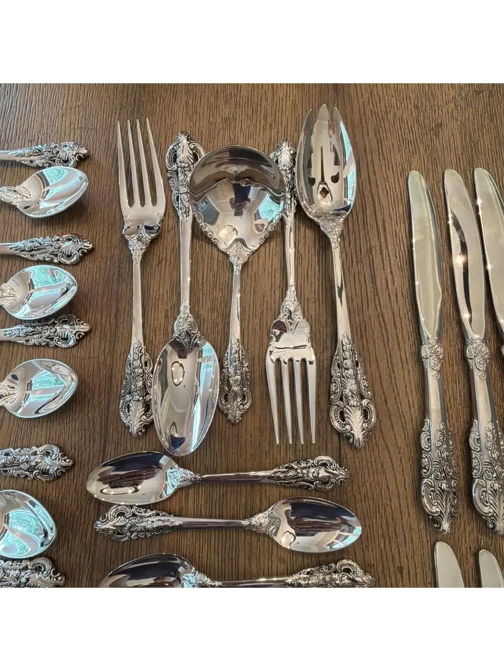 Godinger baroque silverplate